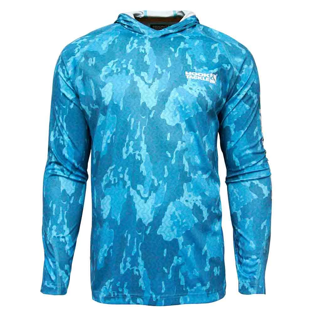 Clothing & Gifts Hook & Tackle Reef Bay Wicked Dry & Cool Fishing Performance Hoodie