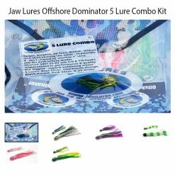 Jaw Lures Jaw Lure Offshore Dominator 5Pk Rigged Lure Kit
