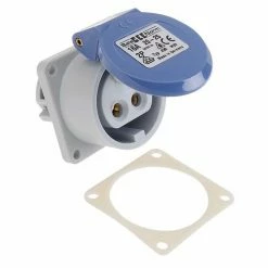 Kristal Reels Kristal 16 Amp Flush Mount Female Receptacle 12/24V PR