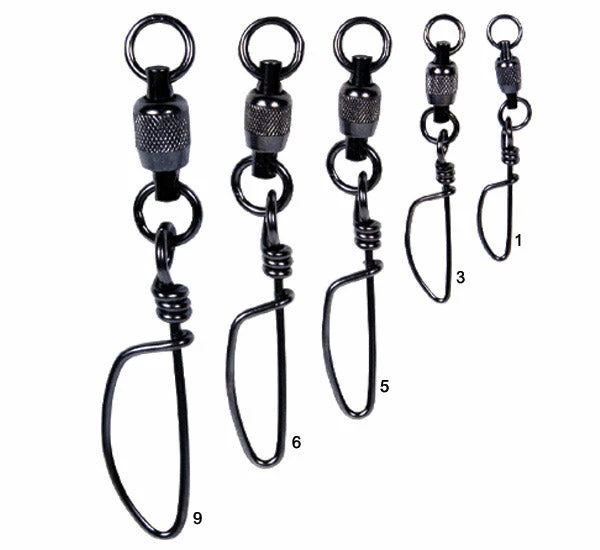 Sea Striker Terminal Tackle Billfisher 10pk Krok Ball Bearing Snap Swivels