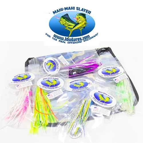 Jaw Lures Mahi Slayer 5Pk Rigged Lure Kit