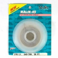 Fishing Line Malin Stainless Steel Cable 30ft Spool