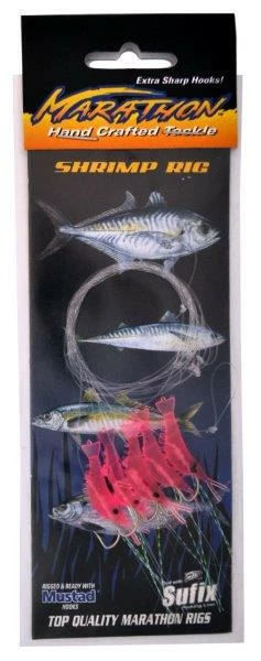 Tsunami Marathon MR1S5 Shrimp Bait Rig