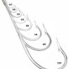 Mustad 3407DT O'Shaugnessy Hooks 1000pk Terminal Tackle