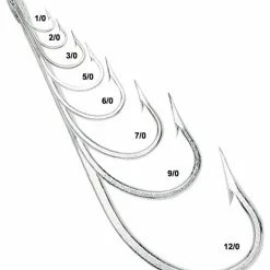 Mustad 3407DT O'Shaugnessy Hooks 1000pk