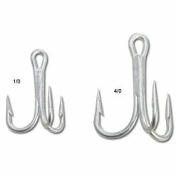 Mustad 9430-DS Treble Hooks 25pk Terminal Tackle