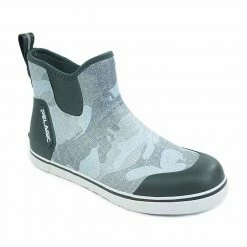 Pelagic Fish Camo Light Gray Pursuit 6" Deck Boot