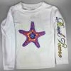Capt. Harry's Products Youth L/S Starfish Performance Shirt UPF50 Clothing & Gifts