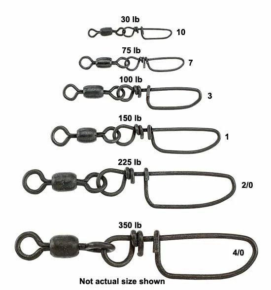 Terminal Tackle Sampo Coastlock Snap Swivels