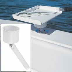 Capt. Harry's Fishing Supply Fish-N-Drinks Bait Board & Drink Holder Combo