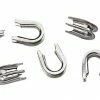 Capt. Harry's Fishing Supply Terminal Tackle Stainless Steel 2.0mm Thimbles 50pk