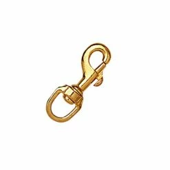 Capt. Harry's Fishing Supply Terminal Tackle 3/8" Swivel Eye Bolt Snap