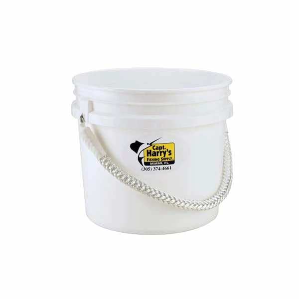 Top Shelf Marine Battlewagon Bucket 3.5 Gallon With Rope Handle