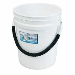 Top Shelf Marine Marine, Boating & Outdoor Battlewagon Bucket 5 Gallon With Rope Handle