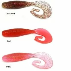 Monster3X Monster 3X X-Tail 3 1/4In 5Pk Curly Tail Lure