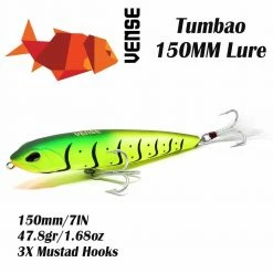 Lures Vense 150MM Tumbao Topwater Lure