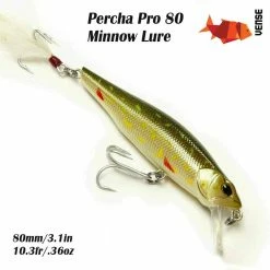 Vense Percha Pro 80MM Jerkbait Lure Lures