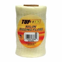 Tuff Line Terminal Tackle Waxed 1/4lb Natural Rigging Floss