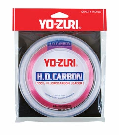 Yo-Zuri Pink Fluorocarbon Leader 100yd Spool